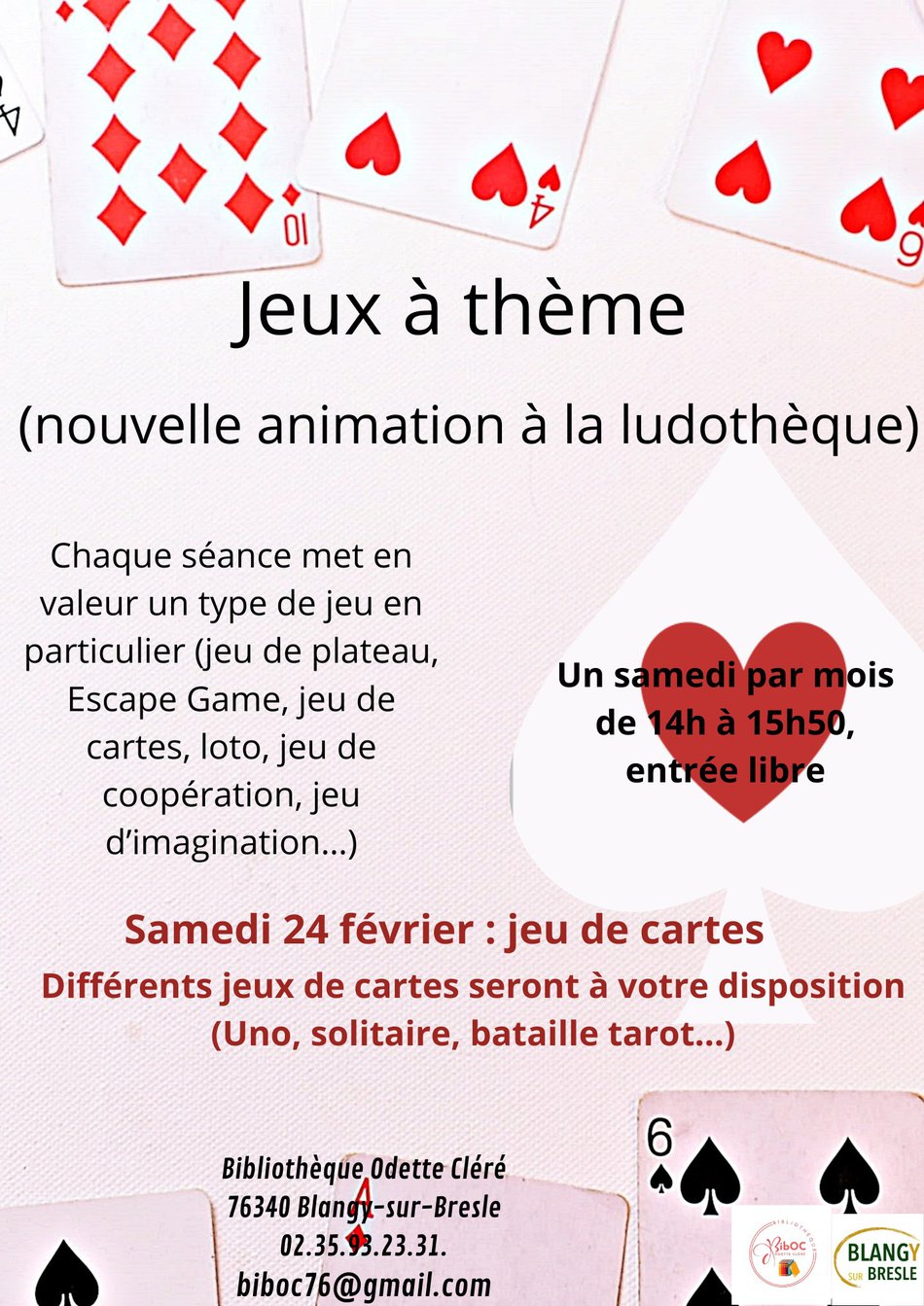 Jeux à thème : jeux de cartes
