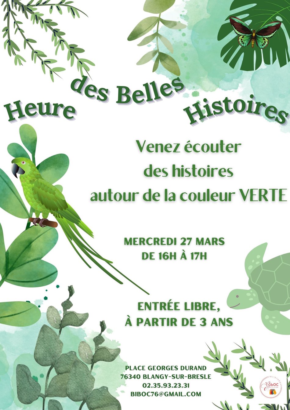 Heure des belles histoires