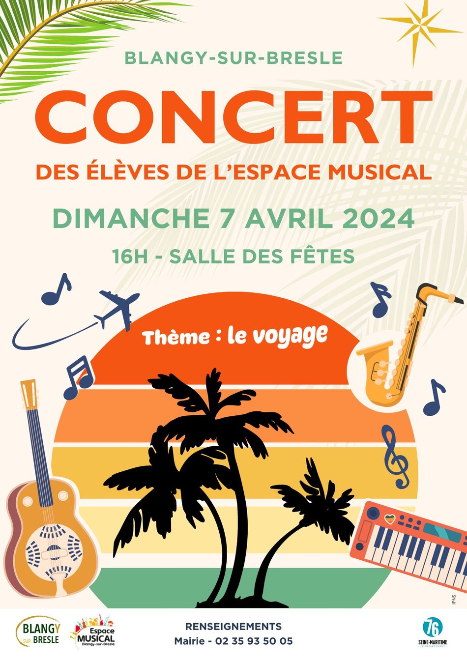 Concert des élèves de l'espace musical