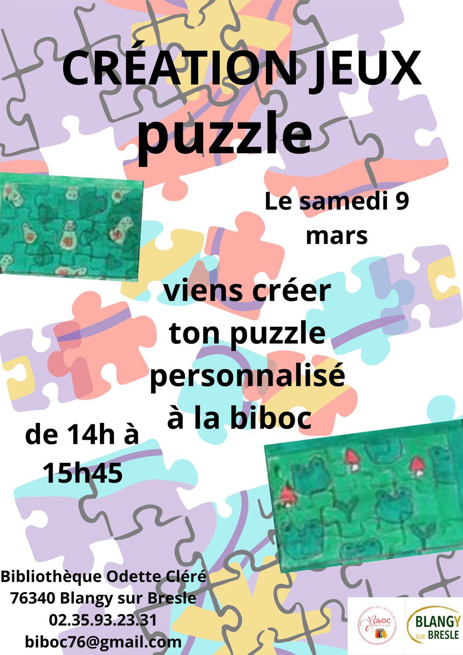 Création de jeux : puzzle