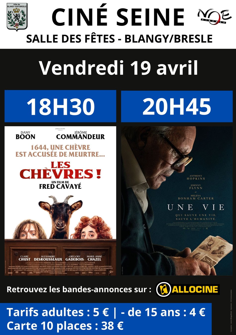 Cinéma blangeois itinérant