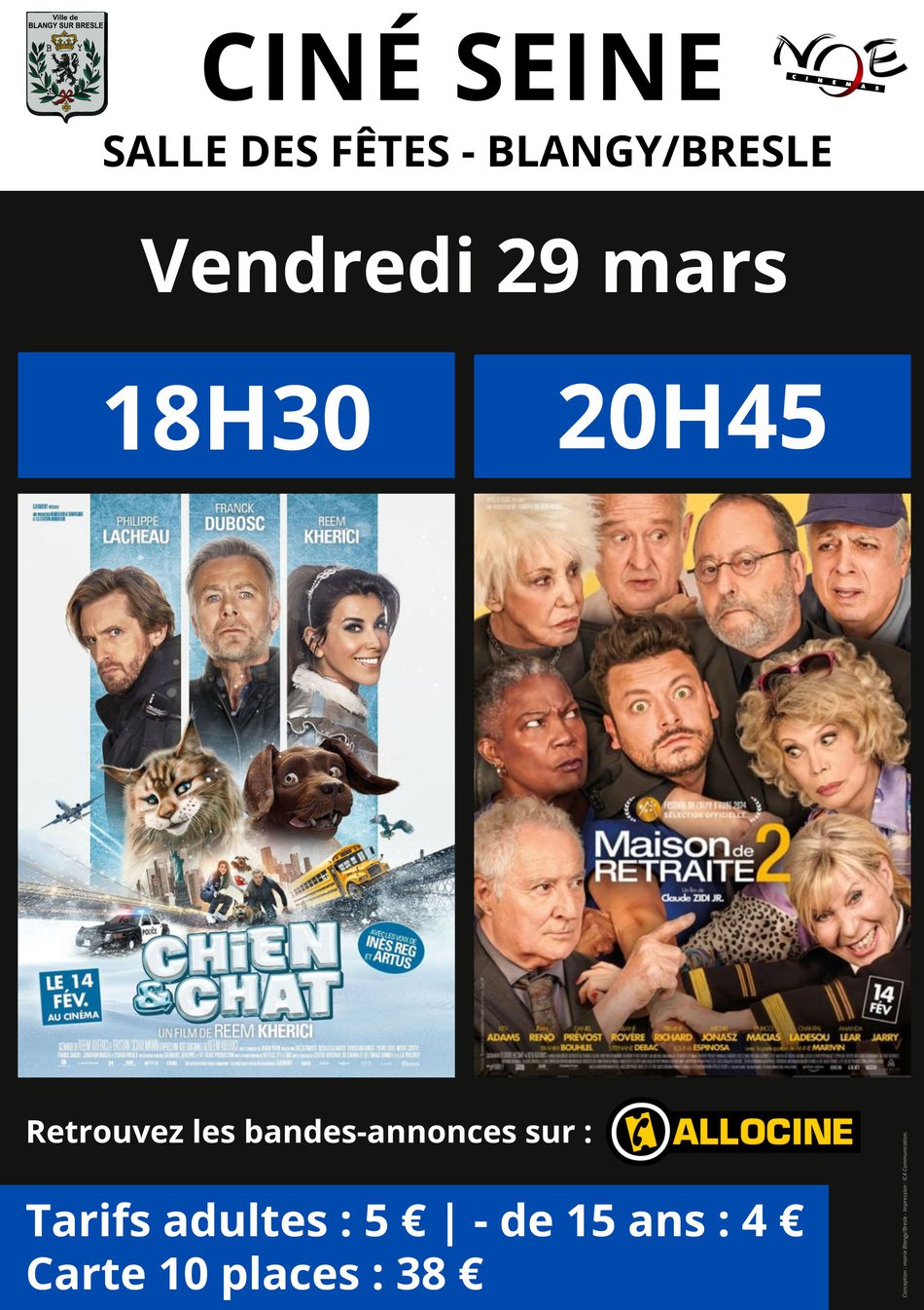 Cinéma blangeois itinérant
