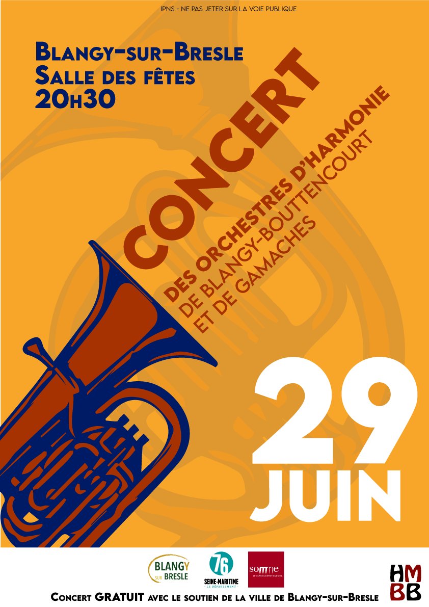 Concert de l'Harmonie municipale