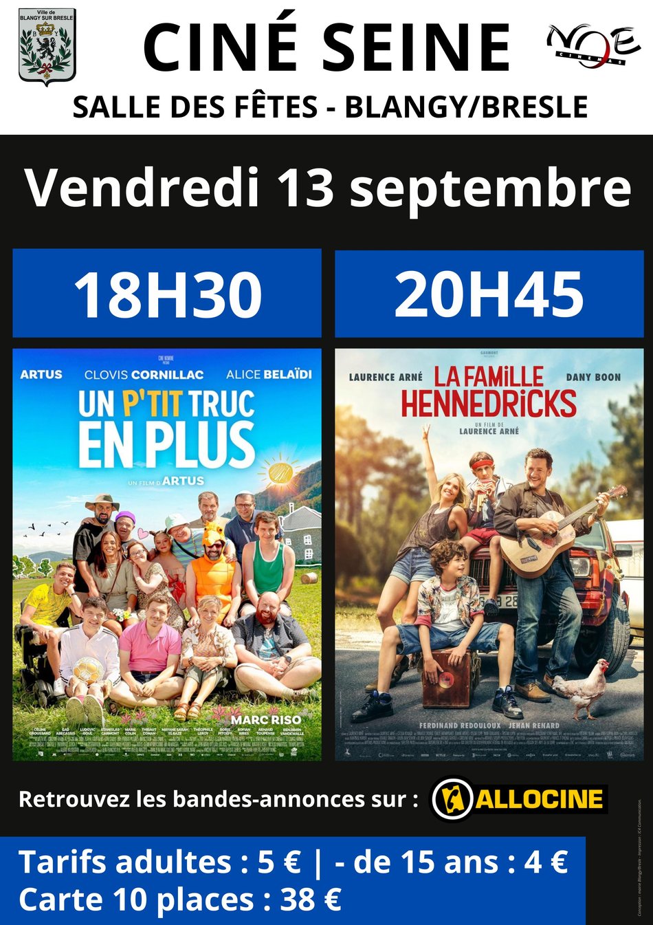 Cinéma blangeois itinérant 🍿