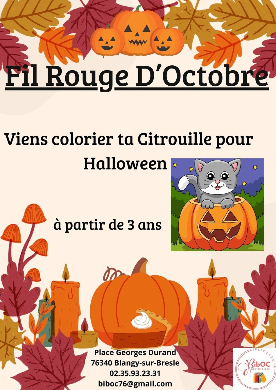 Fil rouge d'octobre