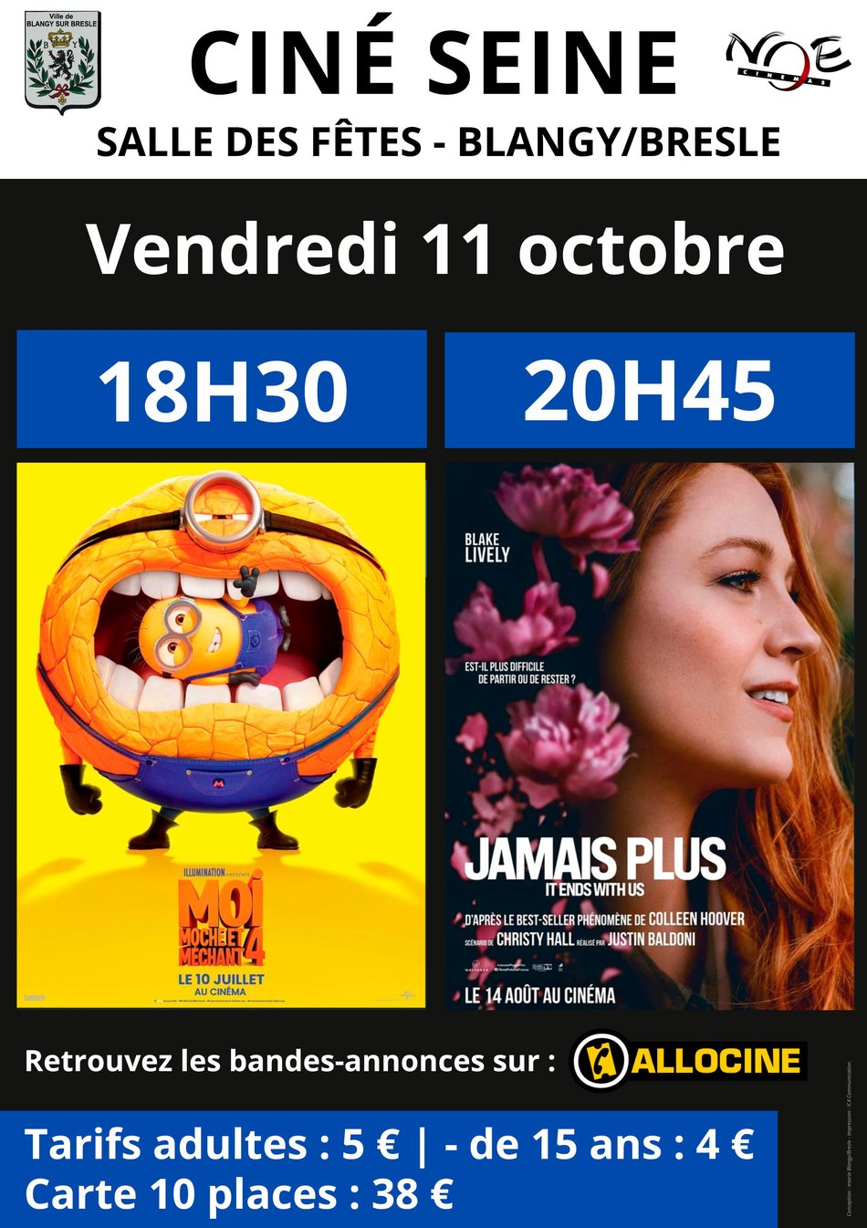 Cinéma blangeois itinérant 🍿