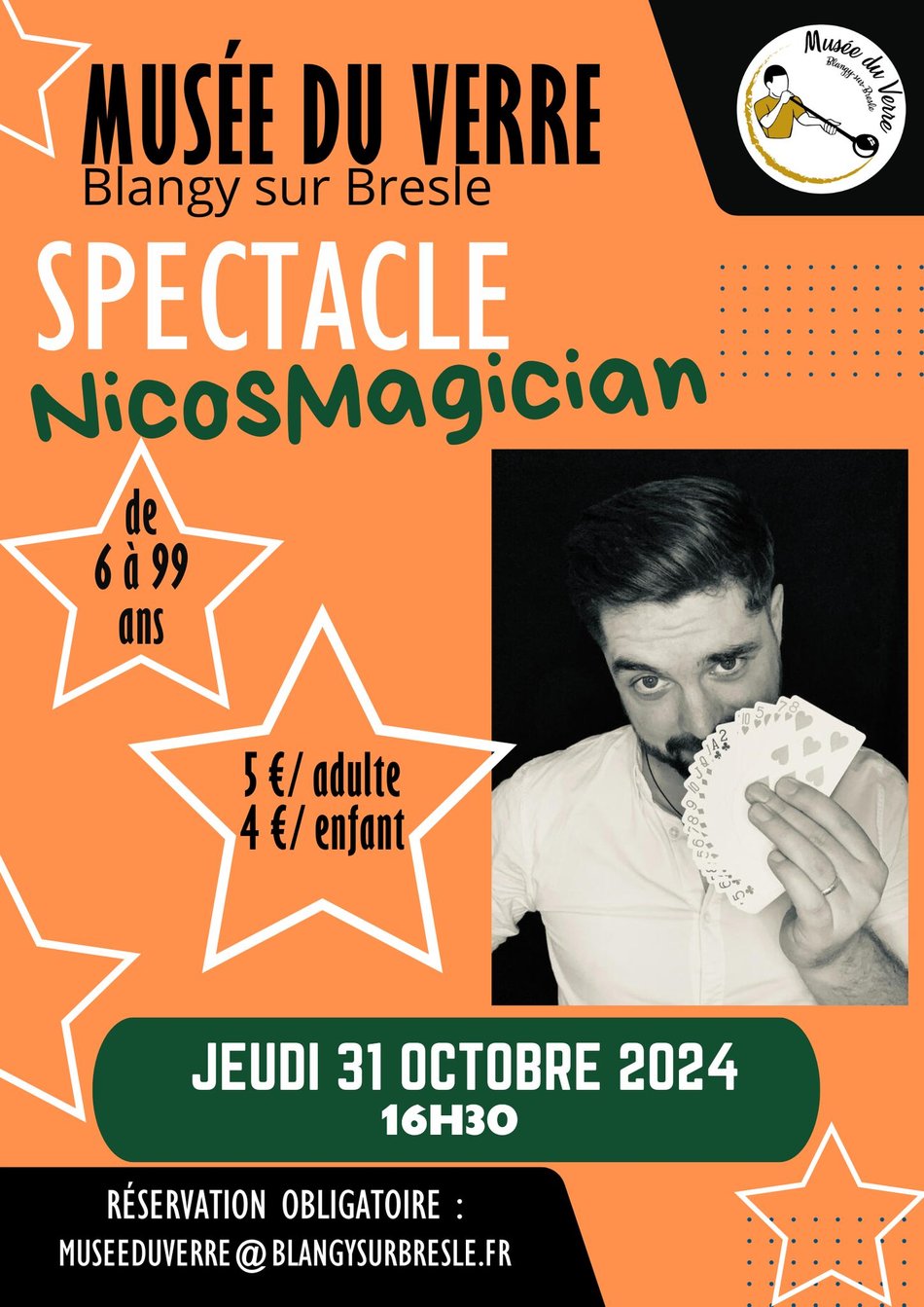 Spectacle de magie 💫