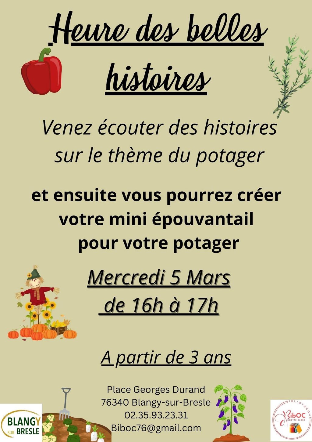 Heure des belles histoires