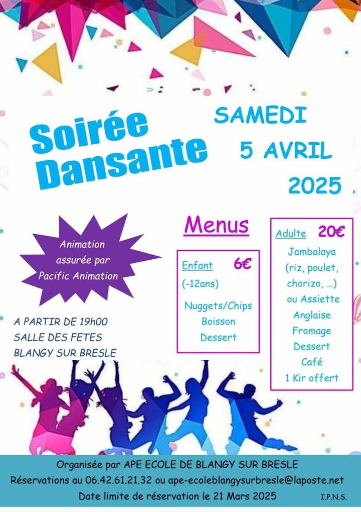 Soirée dansante