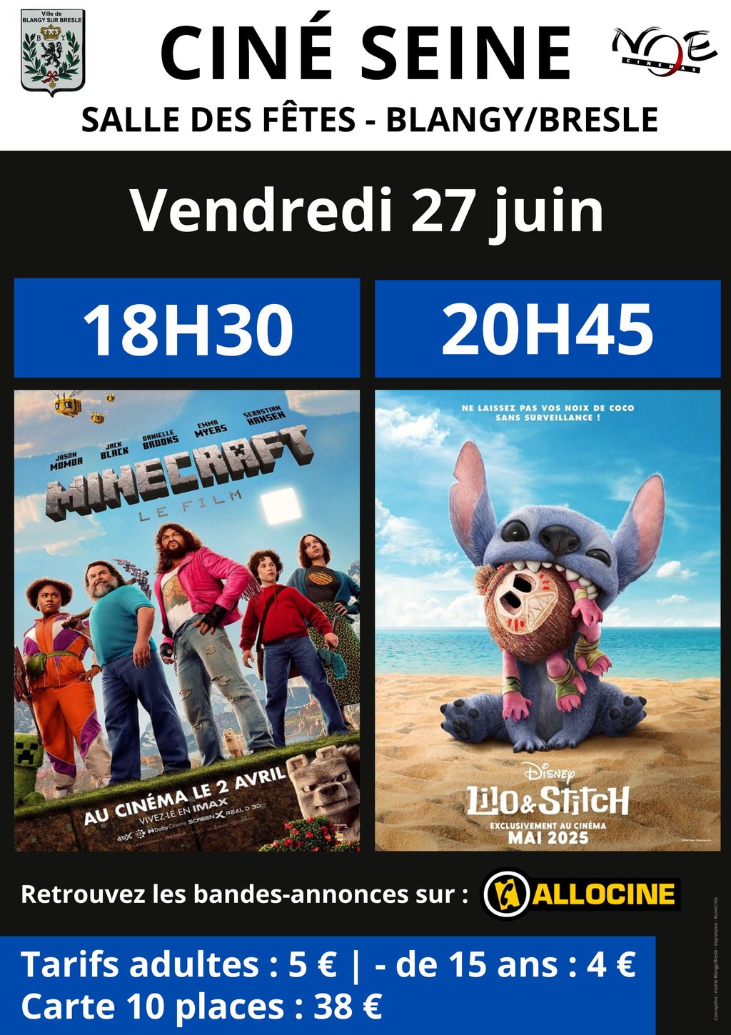 Cinéma blangeois itinérant 🍿