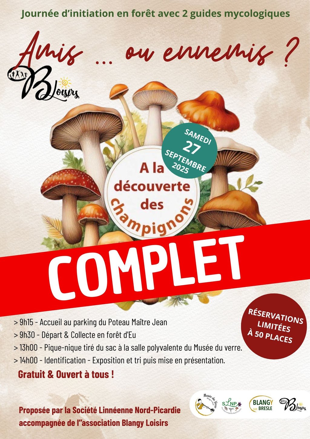 Sortie champignons 🍄