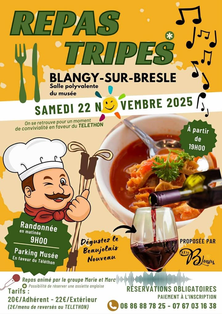 Repas tripes 🍽️