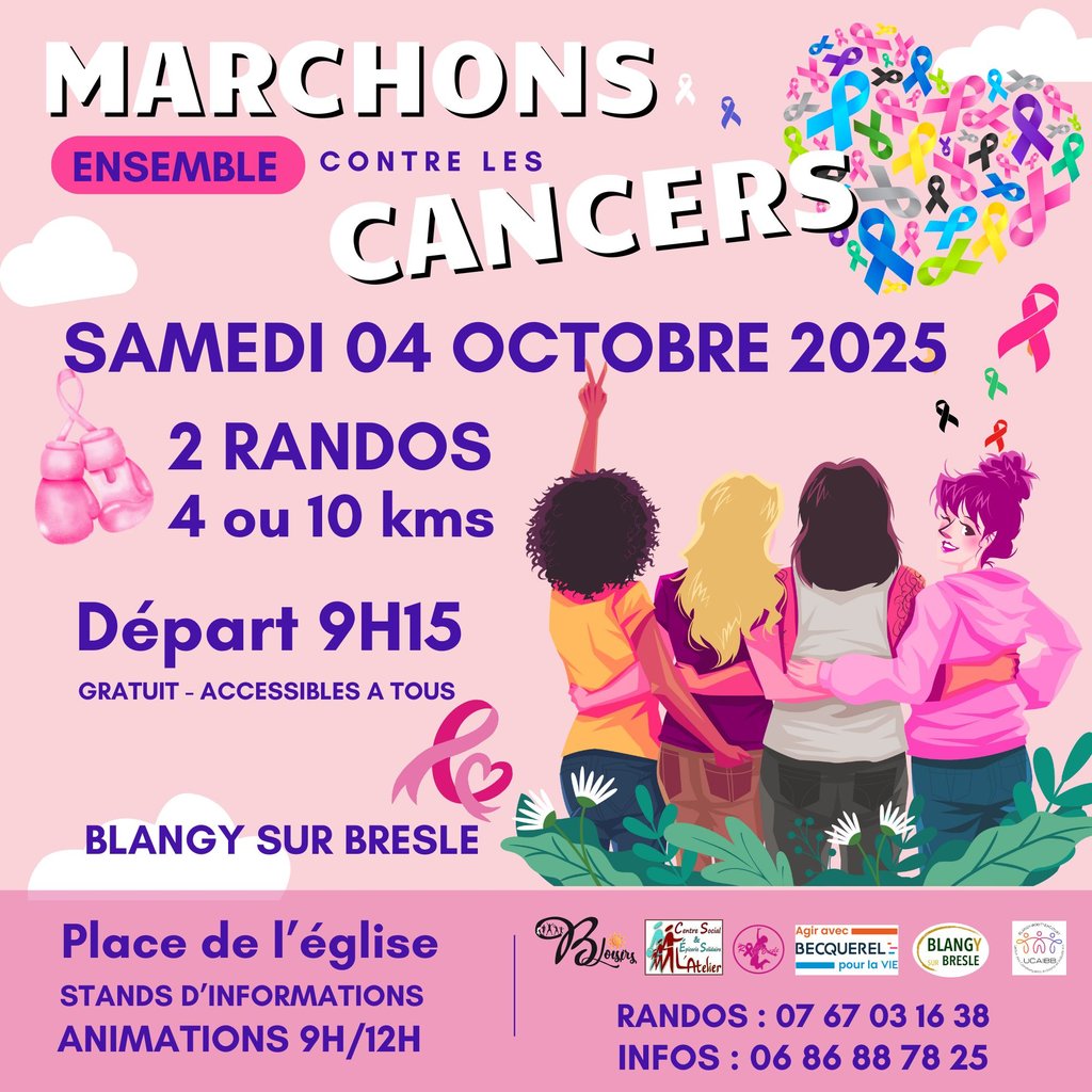 Rando : Marchons ensemble contre les cancers