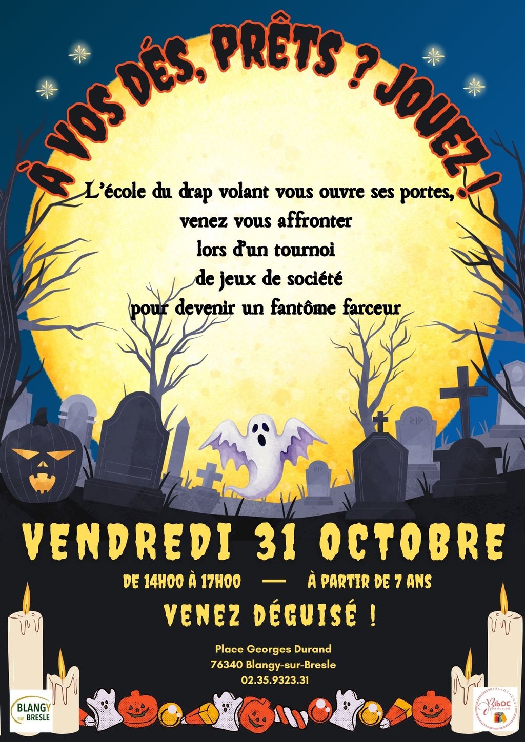 Tournoi de jeux de société 👻