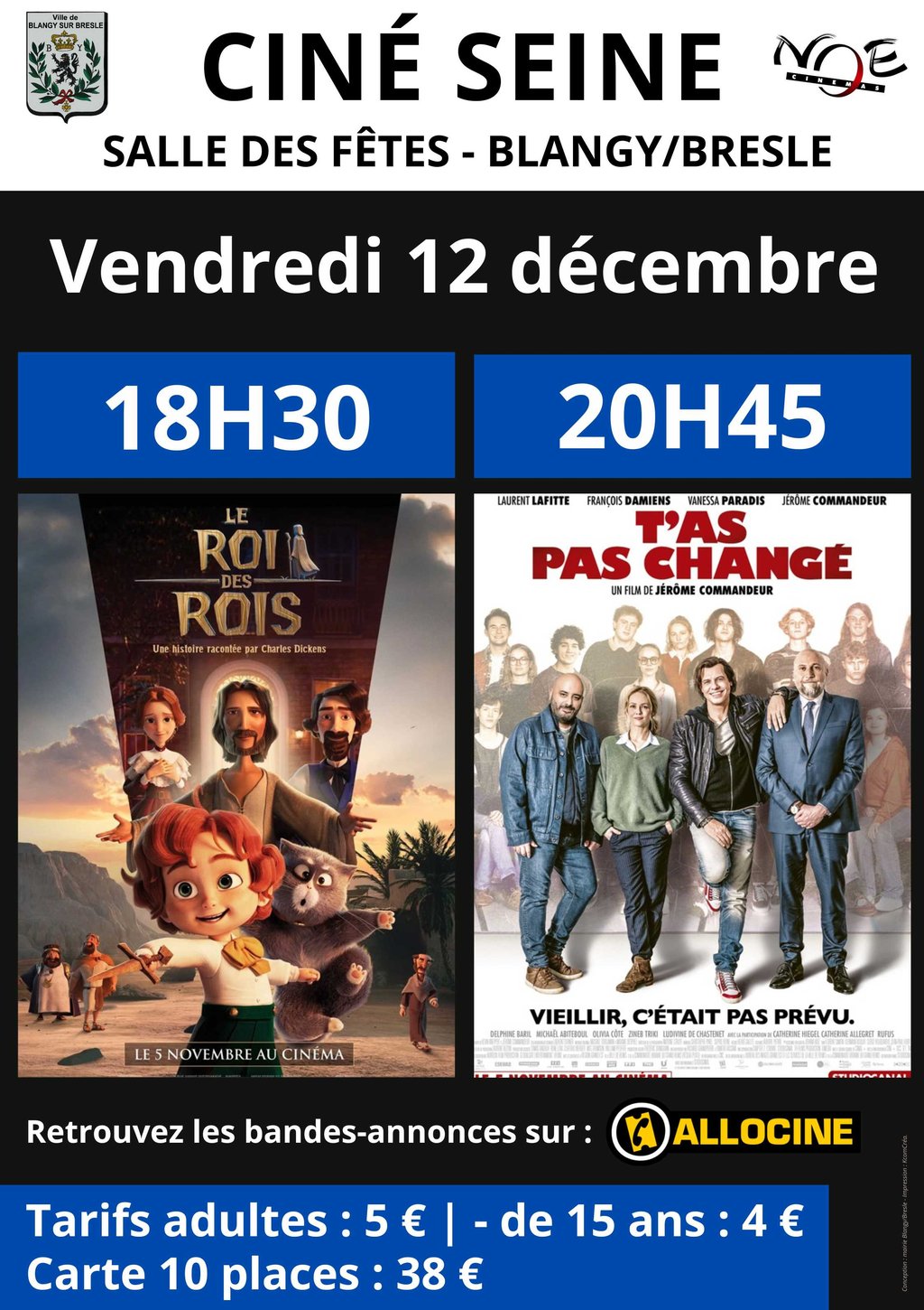 Cinéma blangeois itinérant 🍿
