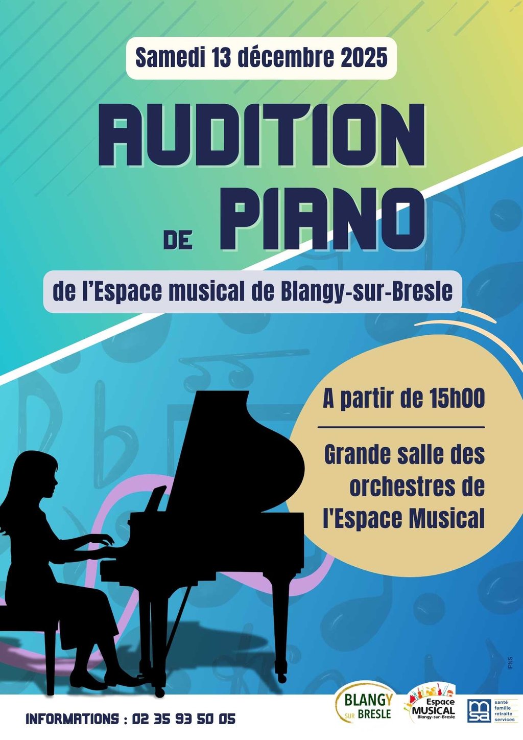 Audition de piano