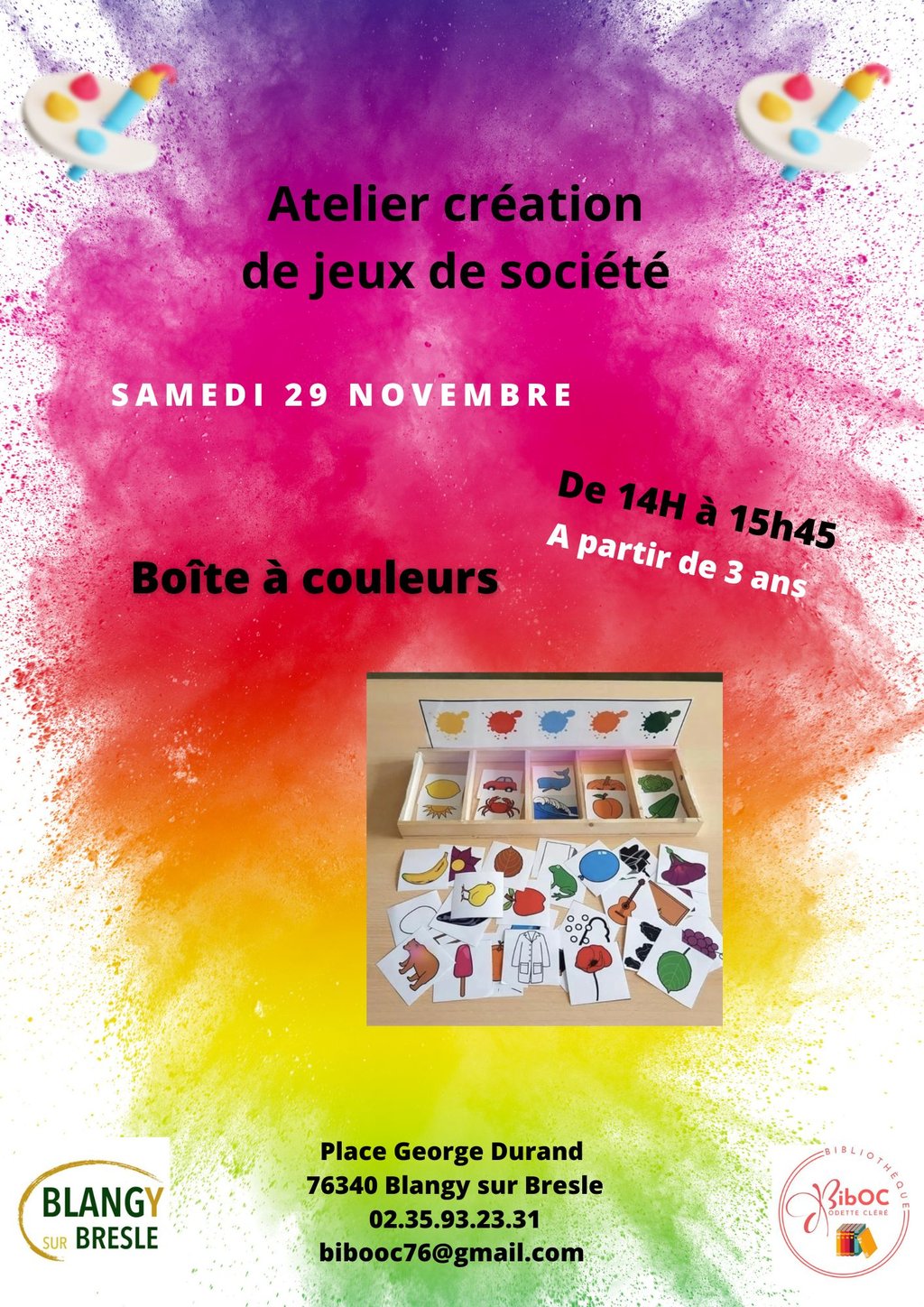 Atelier création de jeux de société