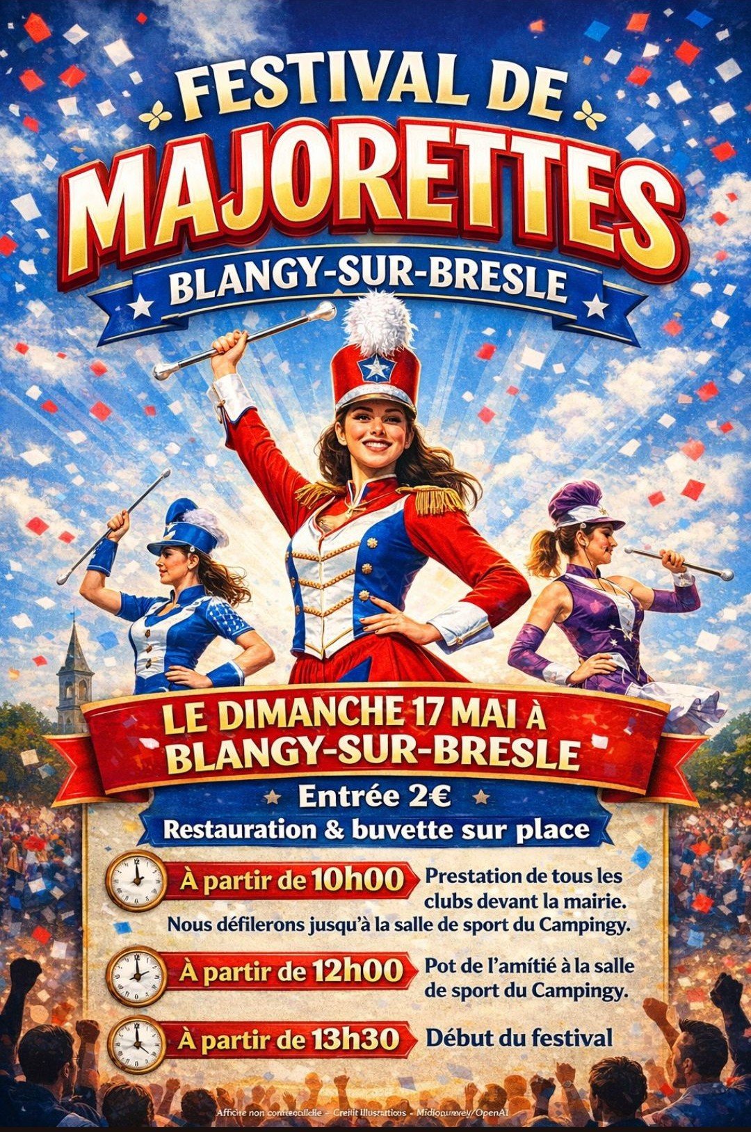 Festival de Majorettes 🎉