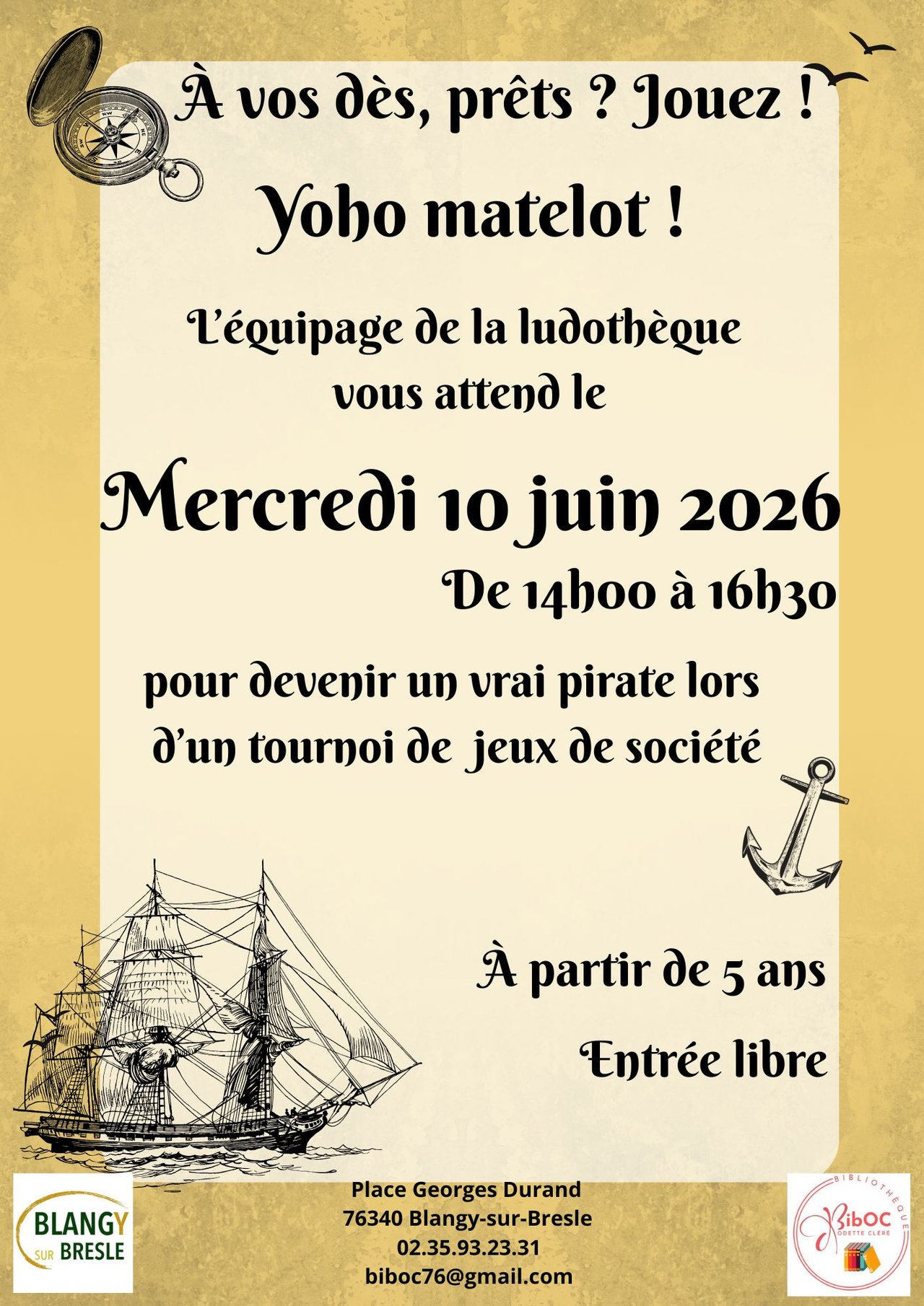 🎲 À vos dés, prêts ? Jouez ! ⚓