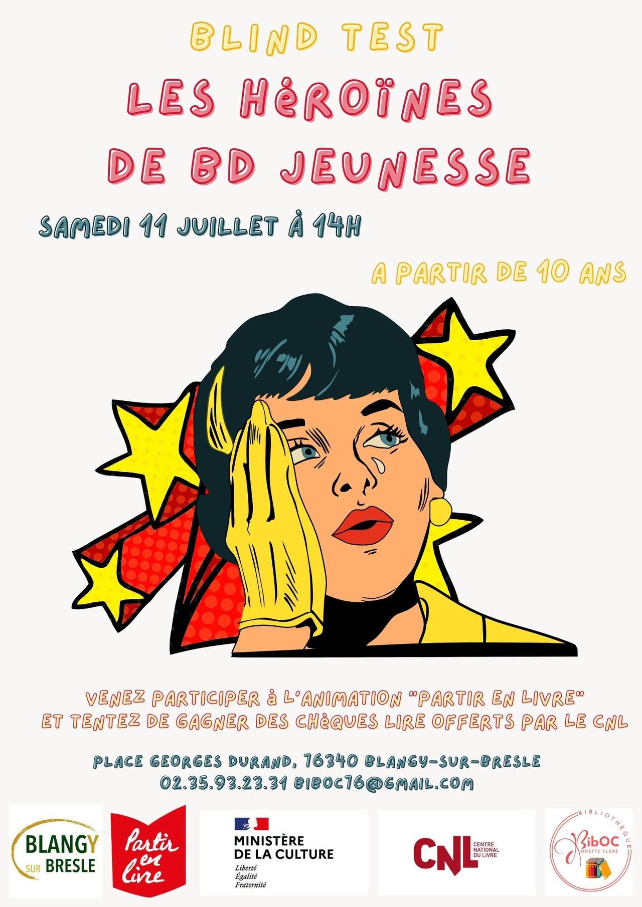 Blind Test - Les héroïnes de BD jeunesse