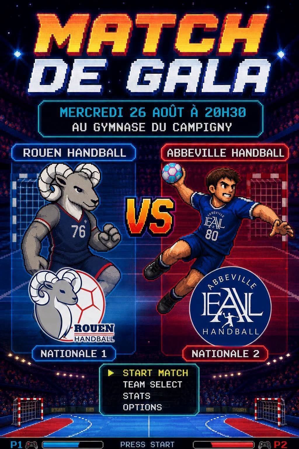 🏐 Match de gala de handball