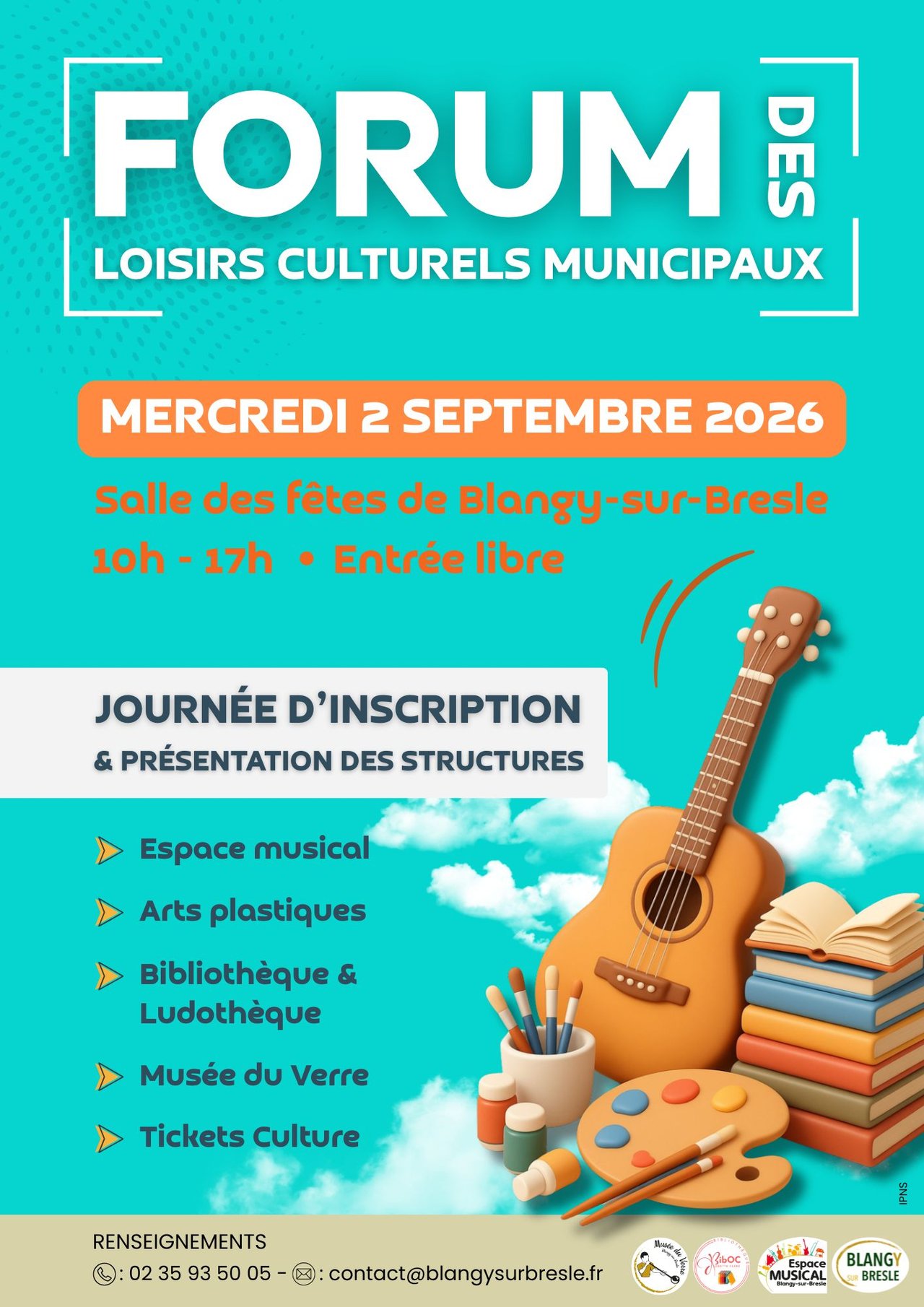 2ème forum des loisirs culturels municipaux 🎭
