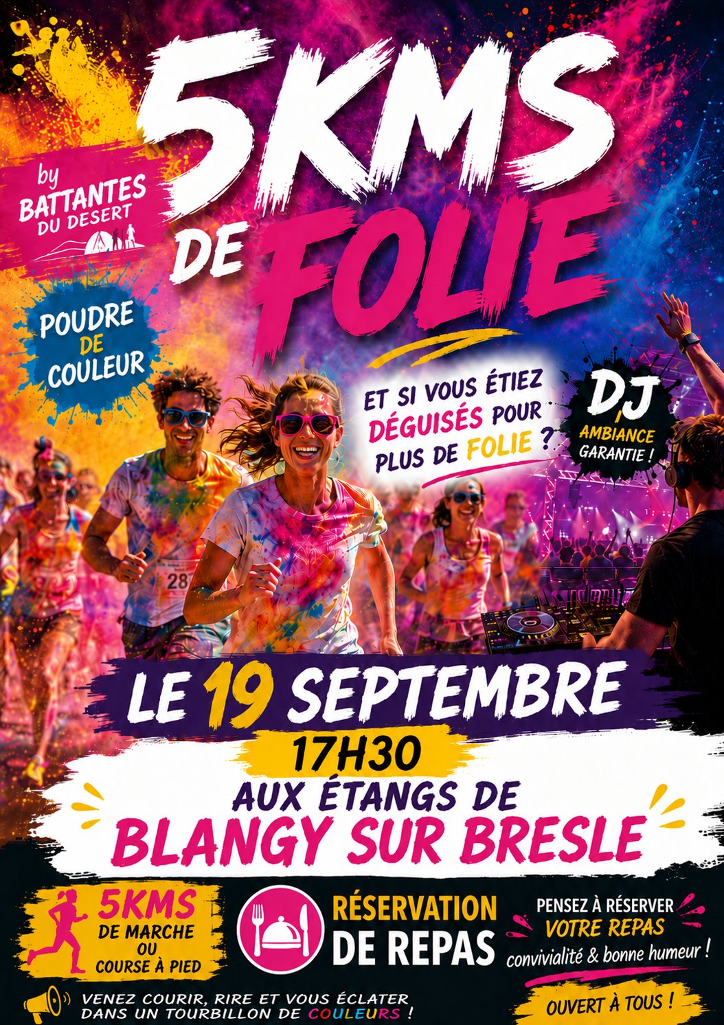 🎉 5 km de folie avec les Battantes du Désert